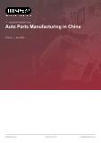 Auto Parts Manufacturing in China - Industry Market Research Report