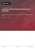 Laundry and Dry-Cleaning Services in Australia - Industry Market Research Report