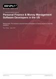 Personal Finance & Money Management Software Developers in the US - Industry Market Research Report
