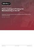 Paint, Coatings & Printing Ink Manufacturing in the UK - Industry Market Research Report