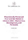 Provisionally Preserved Fruit and Nut Market in China to 2021 - Market Size, Development, and Forecasts