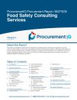 Food Safety Consulting Services in the US - Procurement Research Report