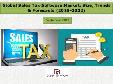 Global Sales Tax Software Market: Size, Trends and Forecast (2018-2022)