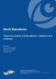 North Macedonia - Telecoms, Mobile and Broadband - Statistics and Analyses