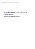 Ready Meals (inc pizza) in Indonesia (2022) – Market Sizes