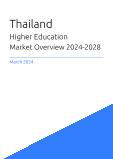 Higher Education Market Overview in Thailand 2023-2027