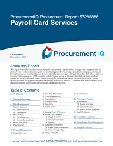 Payroll Card Services in the US - Procurement Research Report