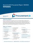 Greases in the US - Procurement Research Report