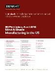 Blind & Shade Manufacturing in the US in the US - Industry Market Research Report