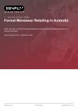 Formal Menswear Retailing in Australia - Industry Market Research Report