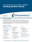 Vending Machine Rental in the US - Procurement Research Report
