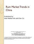 Rum Market Trends in China
