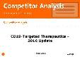 Competitor Analysis: CD19-Targeted Therapeutics - 2016 Update