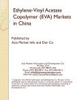 Ethylene-Vinyl Acetate Copolymer (EVA) Markets in China