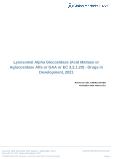 Lysosomal Alpha Glucosidase (Acid Maltase or Aglucosidase Alfa or GAA or EC 3.2.1.20) - Drugs in Development, 2021